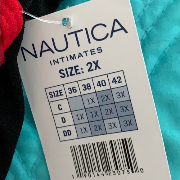 NWT Nautica 2 pack plus size longline bras - Picture 5 of 7